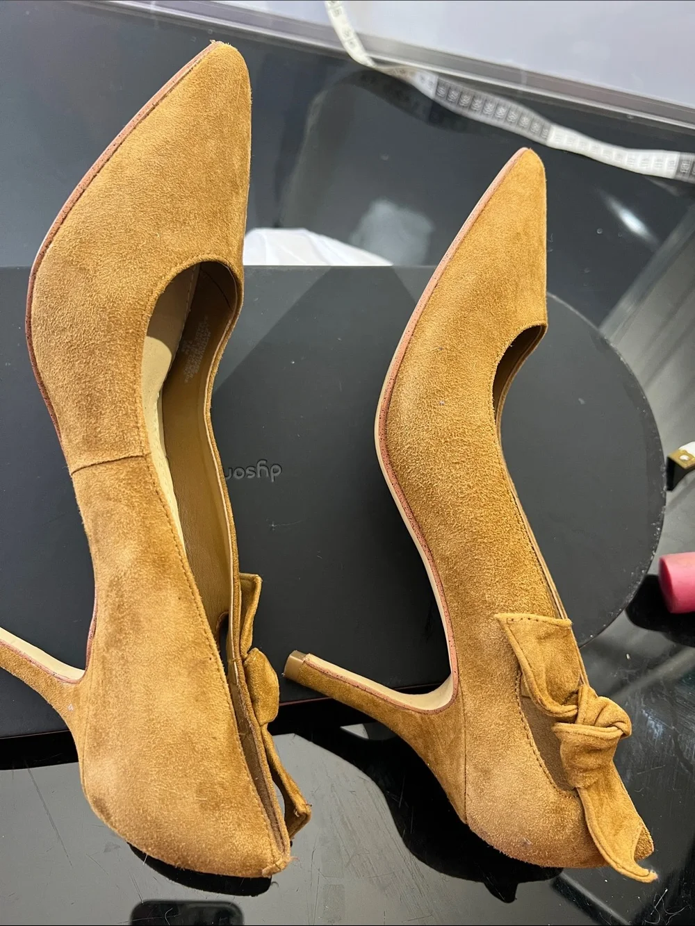 Marc Fisher suede pumps